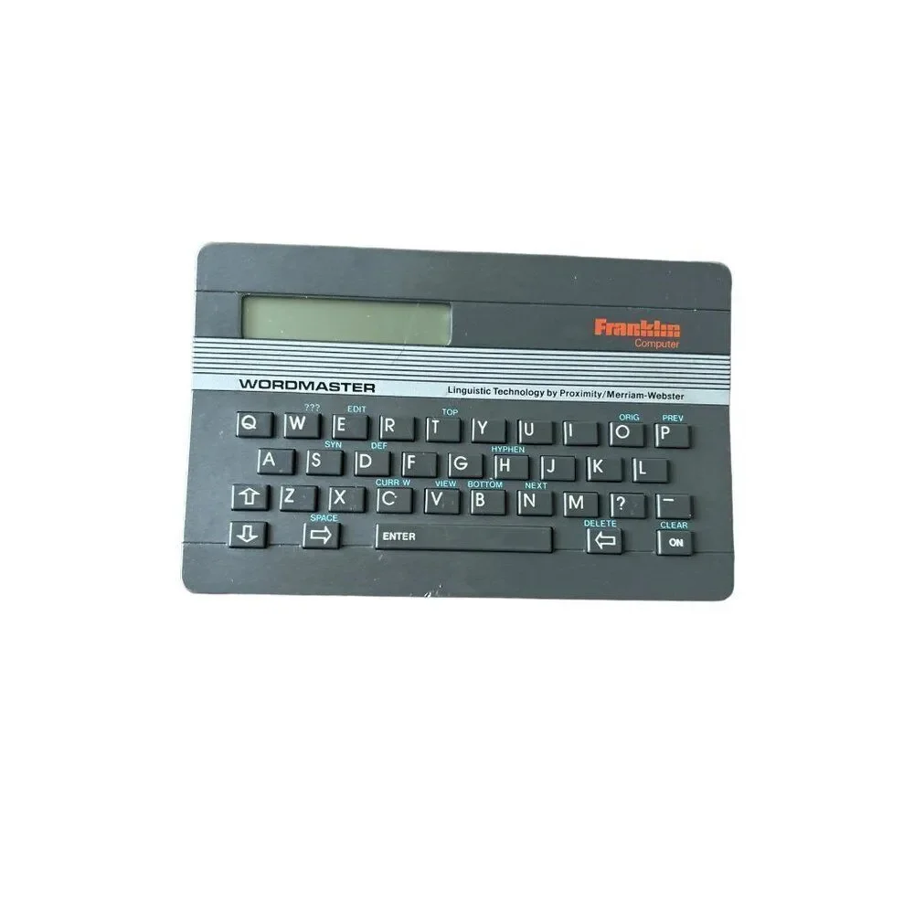 Franklin WordMaster WM-1000 Electronic Dictionary & Thesaurus With Keyboard